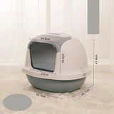 Nhà vệ sinh cho mèo (D52cm X R42 cm x C42 cm)