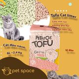 Cát đậu nành, cát đậu phụ, Tofu catlitter Petpet cat 06L