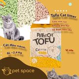 Cát đậu nành, cát đậu phụ, Tofu catlitter Petpet cat 06L
