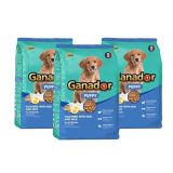 Thức ăn hạt hỗn hợp cho chó Ganador 3 Kg