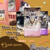 Thức ăn cho mèo hạt Teb A K-Series cao cấp
