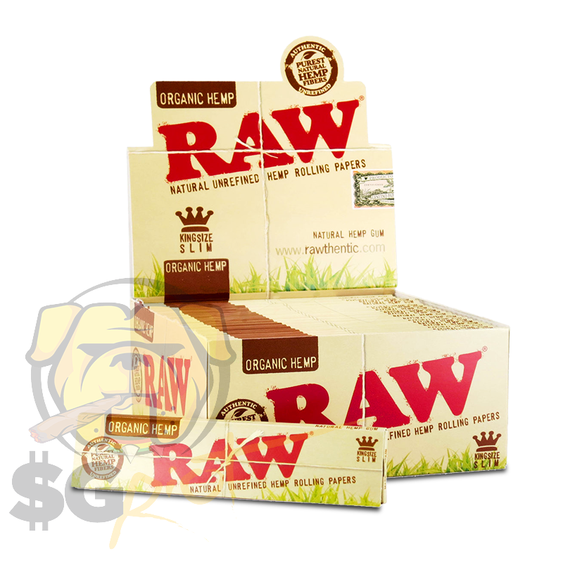  Raw Rolling Papers Organic Hemp King Size Slim 