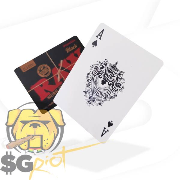  RAW Black Playing Cards 