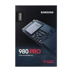 Ổ Cứng SSD Samsung 980 PRO 500Gb M.2 NVME MZ-V8P500BW