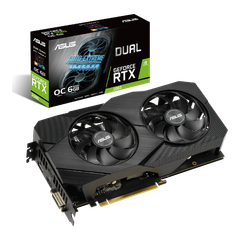 VGA ASUS DUAL GEFORCE RTX 2060 OC EDITION EVO 6GB GDDR6