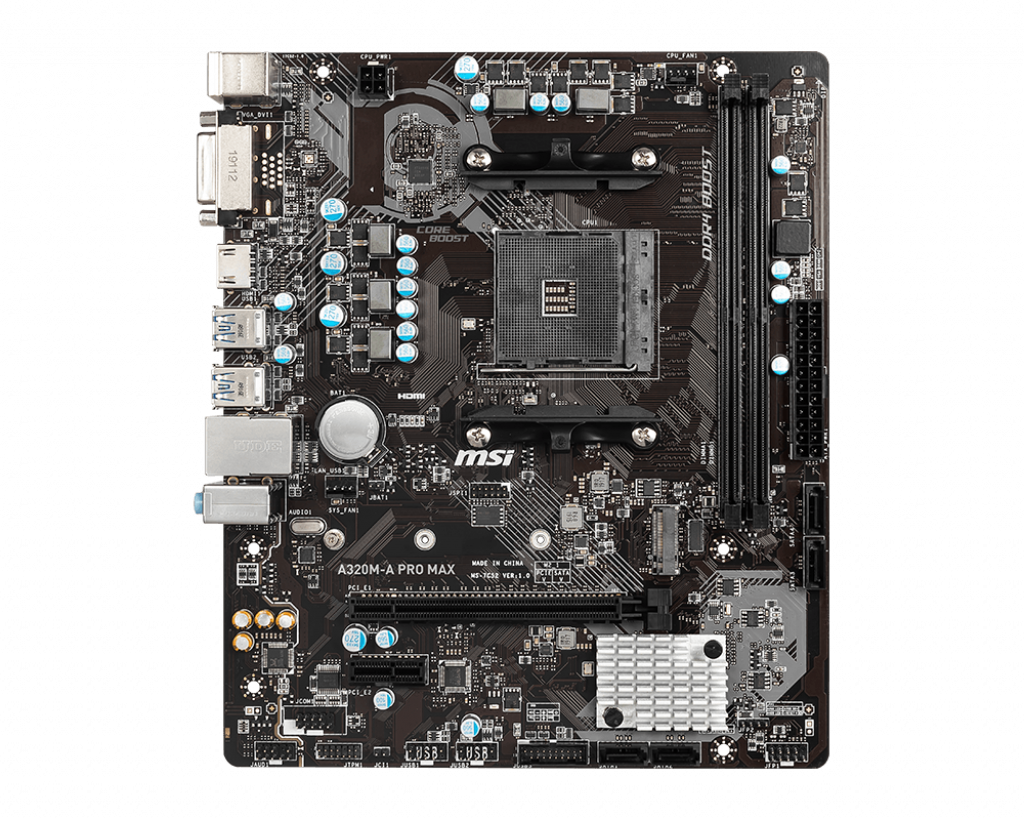 MAIN MSI A320M-A PRO MAX