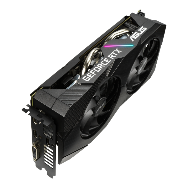 CARD MÀN HÌNH ASUS DUAL GEFORCE RTX 2060 OC EDITION EVO 6GB GDDR6
