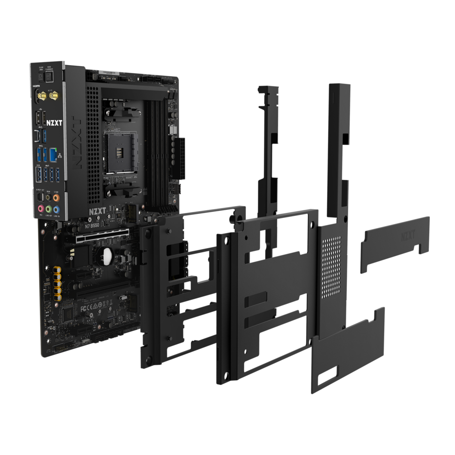 MAIN NZXT N7 B550 MATTE BLACK