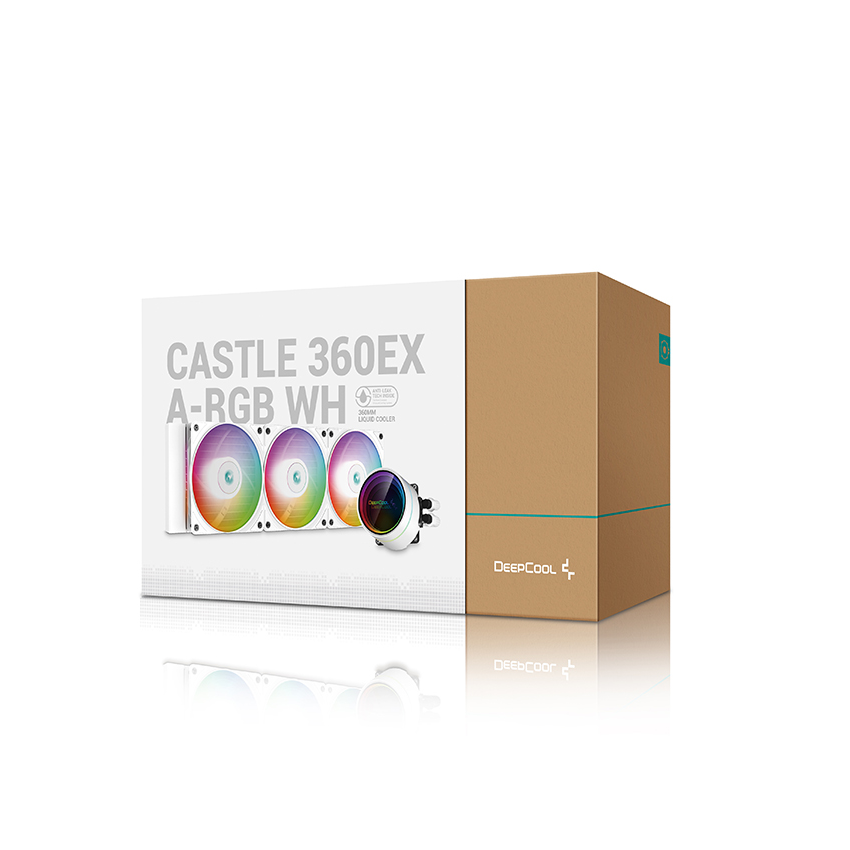 Tản nhiệt nước CPU DEEPCOOL CASTLE 360EX A-RGB WH Màu Trắng