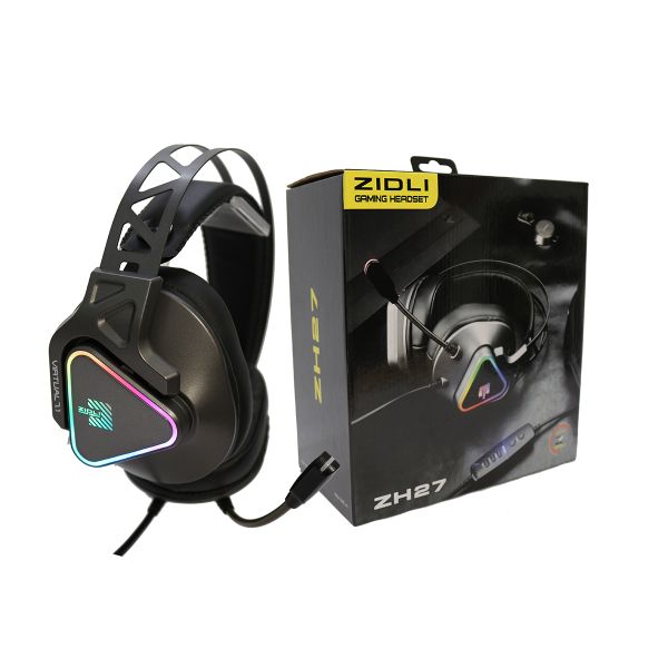 TAI NGHE ZIDLI ZH27 RGB 7.1 BLACK GAMING