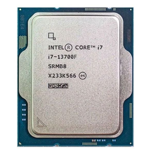 CPU Intel Core i7 13700F (Intel LGA1700 | 16 Core - 24 Thread | Base 2.1Ghz - Turbo 5.2Ghz | Cache 30MB) NEW TRAY