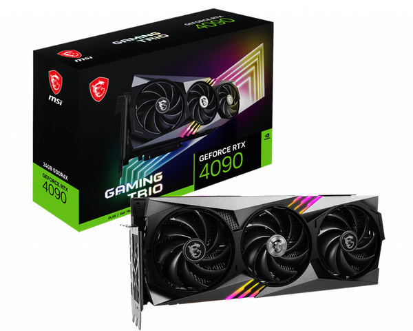 CARD MÀN HÌNH MSI GeForce RTX 4090 GAMING TRIO 24GB