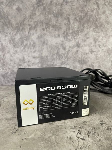 NGUỒN INFINITY ECO 650W (DC TO DC/HIỆU SUẤT 88%) USED