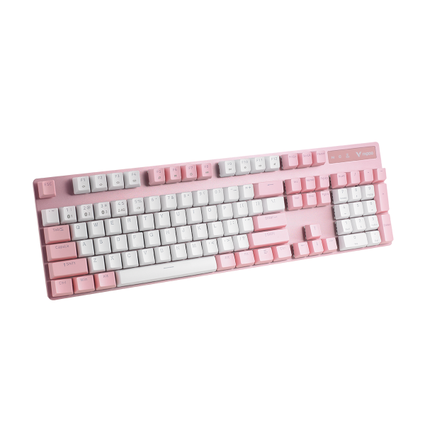 Bàn phím cơ Rapoo V500 Pro Pink White