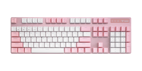 Bàn phím cơ Rapoo V500 Pro Pink White