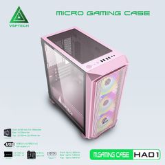 CASE VSPTECH GAMING HA01 PINK (hồng)