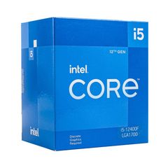 CPU Intel Core i5 12400F (Upto 4.4Ghz, 6 nhân 12 luồng, 18MB Cache, 65W) - Socket Intel LGA 1700) NK