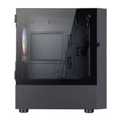 Case Jetek Squid X3 Black (3 Fan RGB)