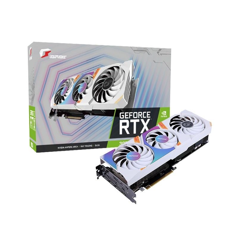 CARD MÀN HÌNH Colorful RTX 3050 iGame Ultra W OC 8G-V