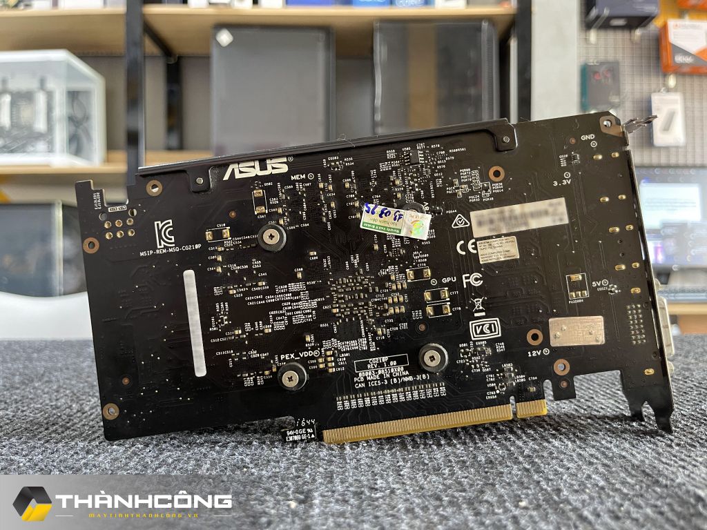 CARD MÀN HÌNH GTX 1050Ti 4GB ASUS DUAL 2FAN WHITE (USED)