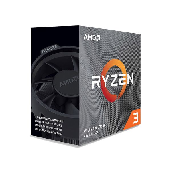 CPU AMD Ryzen 3 3300X BOX CHÍNH HÃNG ( 4 NHÂN 8 LUỒNG / 3.8 - 4.3 GHz / 18MB )