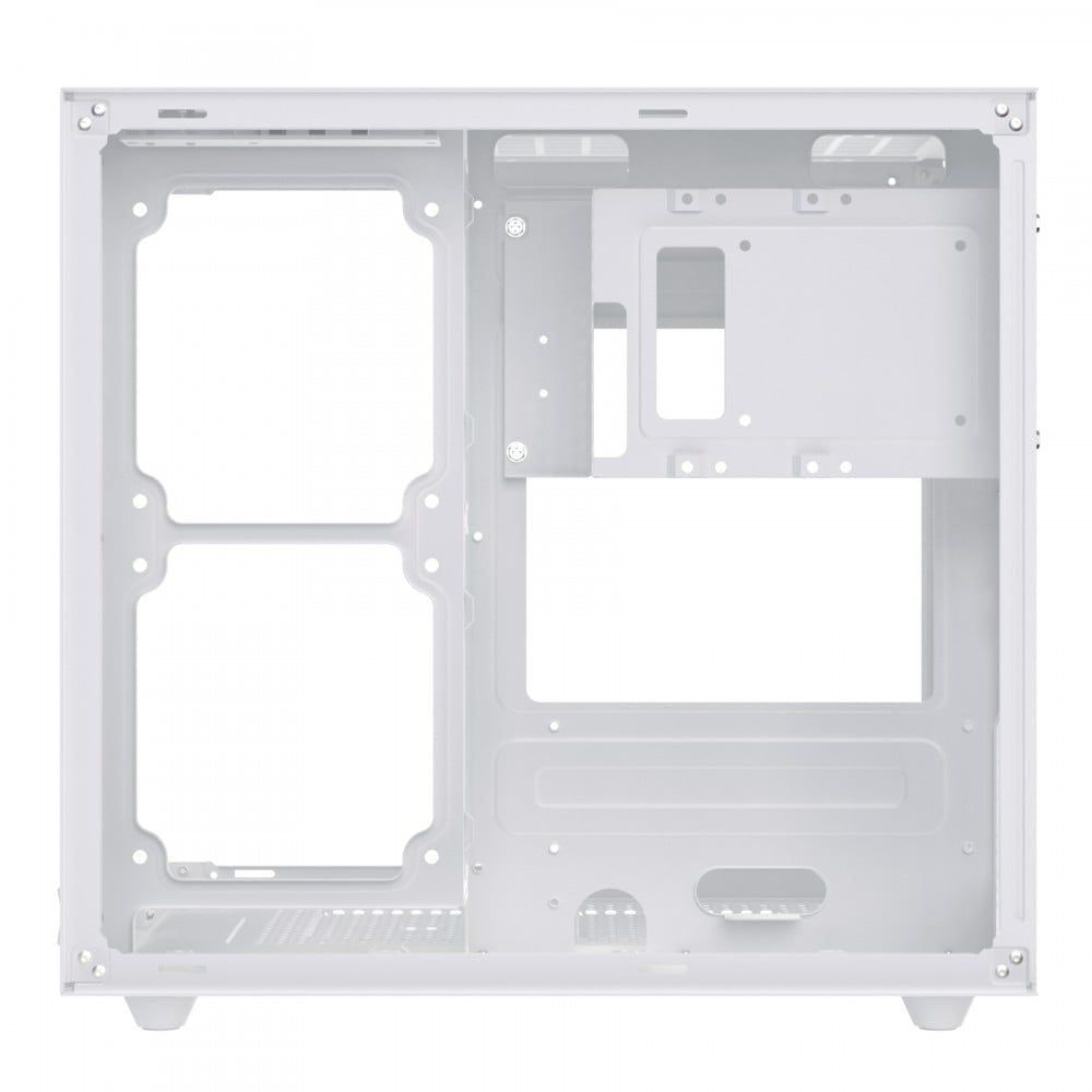 CASE Xigmatek AQUA M NANO 3GF (3 FAN) M-ATX WHITE