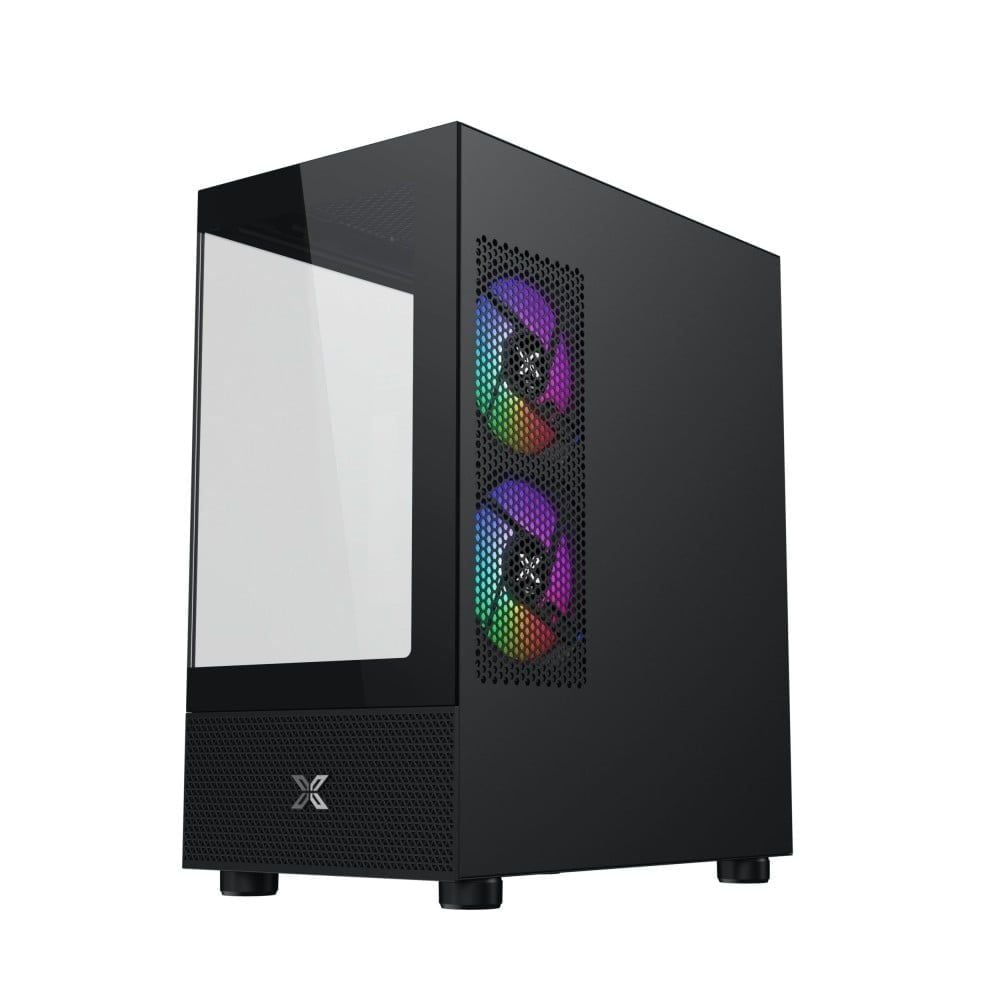 Case Xigmatek Alphard M 3GF (3 Fan) M-ATX BLACK