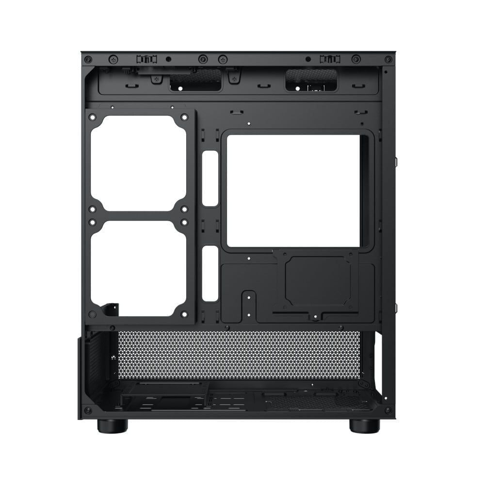 Case Xigmatek Alphard M 3GF (3 Fan) M-ATX BLACK