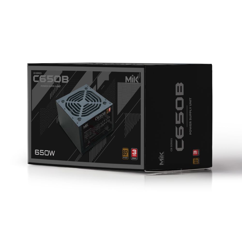 Nguồn 650W MIK SPOWER C650B – 650W Bronze