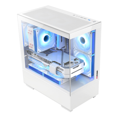 Case Magic MIX-Tower | M-ATX, không fan Trắng