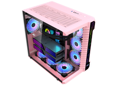 CASE MIK LV07 RGB Kính Cường Lực PINK