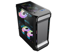 Case Mik AH01 Metal Black Gaming Kính Cường Lực