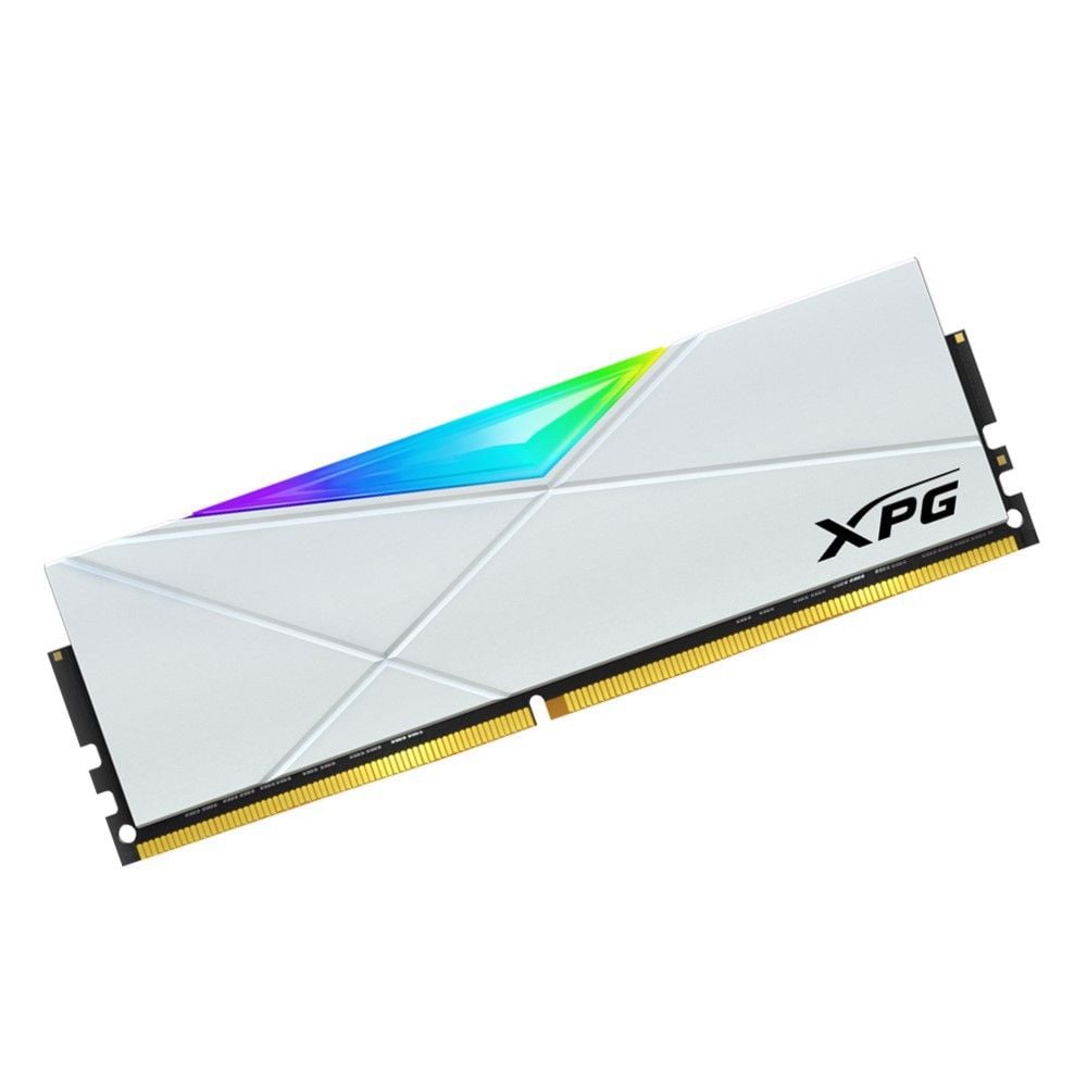 Ram DDR4 8GB ADATA XPG SPECTRIX D50 BUSS 3200 TUNGSTEN WHITE RGB