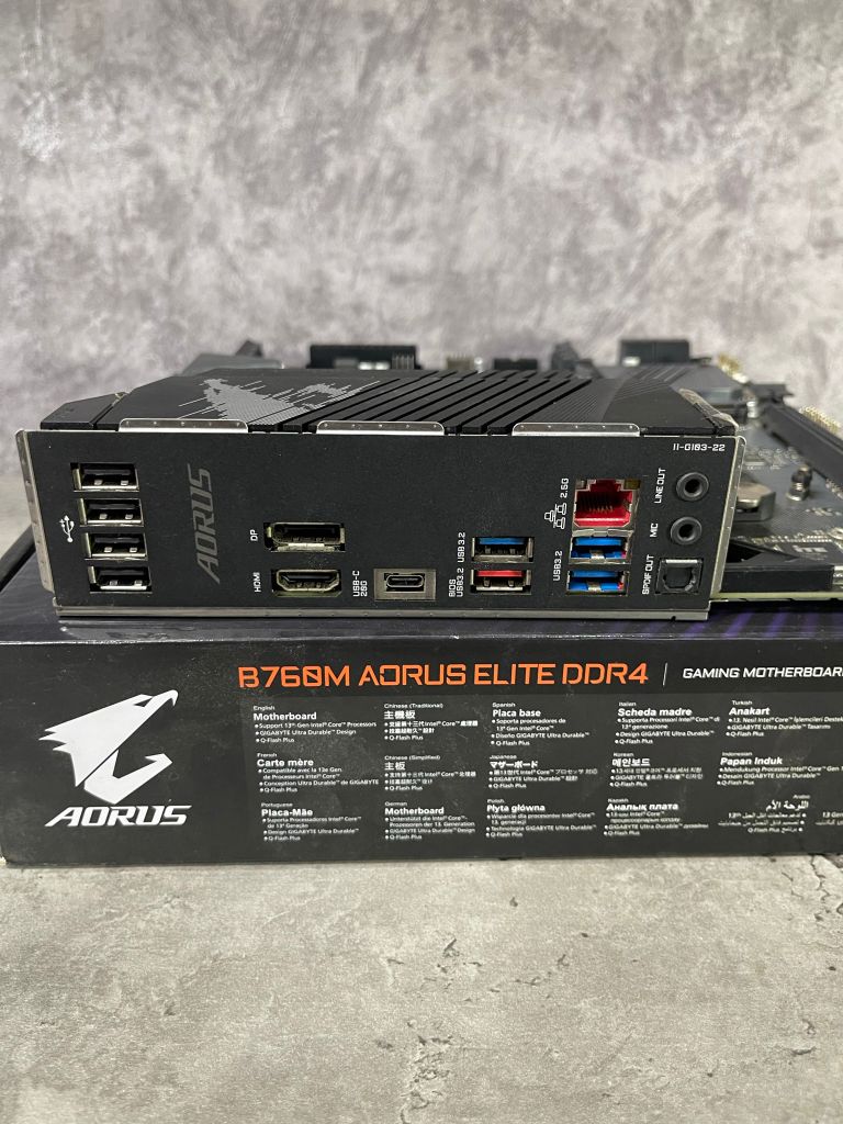 Main GIGABYTE B760M AORUS ELITE DDR4 BH 10/2026