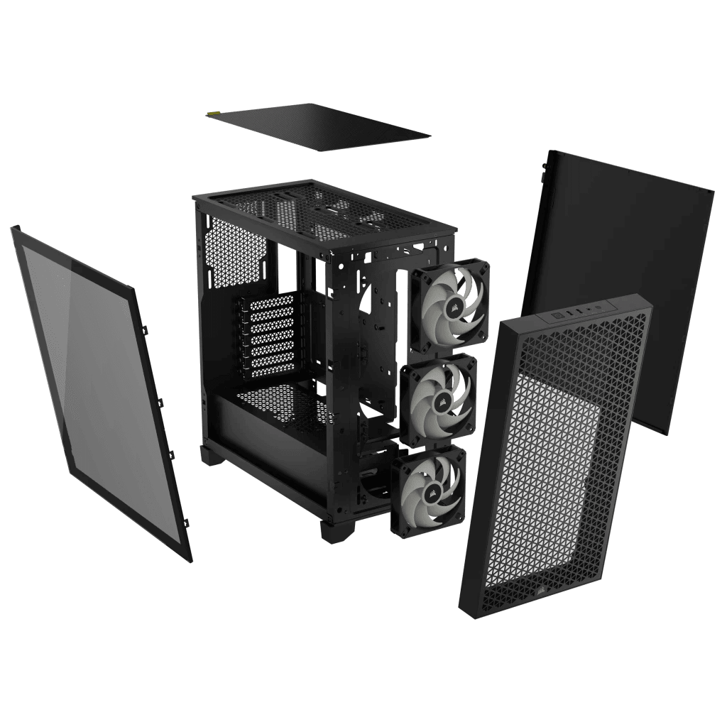 CASE CORSAIR 3000D RGB AIRFLOW Mid-Tower Black