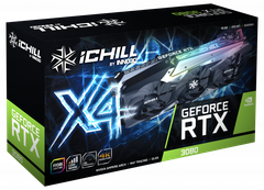CARD MÀN HÌNH Inno3D RTX 3090 ICHILL X4 (24GB GDDR6X, 384-bit, HDMI+DP, 2x8-pin)