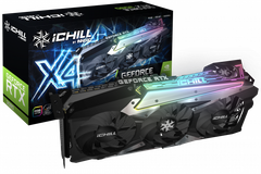 VGA Inno3D RTX 3090 ICHILL X4 (24GB GDDR6X, 384-bit, HDMI+DP, 2x8-pin)