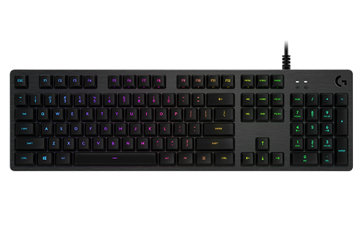 Bàn phím cơ Logitech G512 Carbon Mechanical RGB (GX Blue Switch)