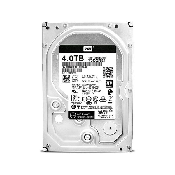 HDD WD BLACK 4TB 7200RPM