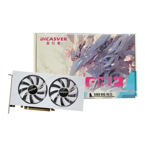 Card Màn Hình DICASVER RX580 8GB White NEW