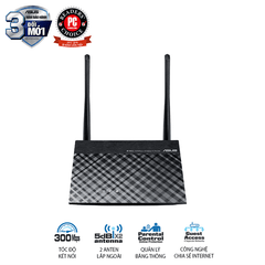 BỘ PHÁT WIFI ASUS RT-N12+ Wireless N300Mbps