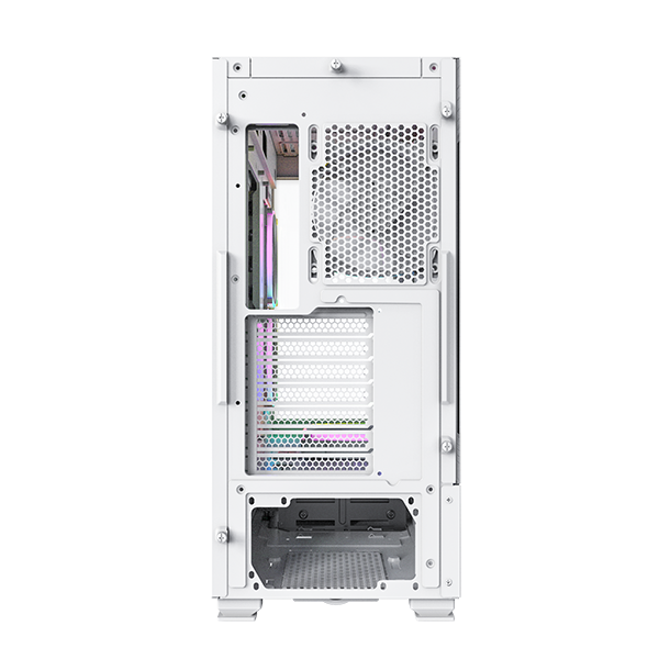 Case Montech SKY TWO (Mid Tower/Màu Trắng) - 4 FAN ARGB