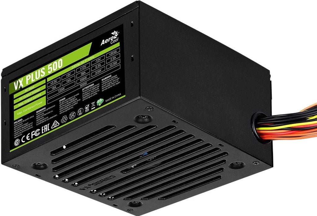 Nguồn máy tính Aerocool VX 500 Plus 500W