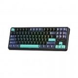 BÀN PHÍM CƠ GAMING AULA F87/ F87 PRO 3 MODE (Phiên bản Xanh đậm+đen+xanh cổ vịt/ Greywood V4 switch)
