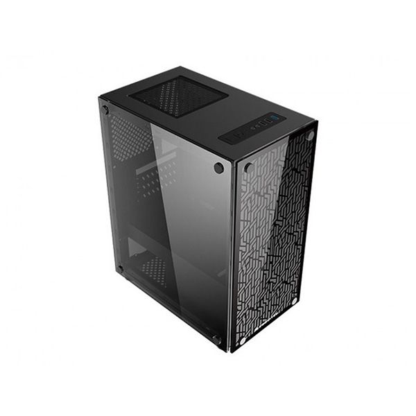 Case XIGMATEK NYX - 2 Mặt Kính Cường Lực (Không Fan)