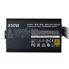 Nguồn máy tính Cooler Master MWE Gold 850 - V2 Non Modular 850W 80 PLUS Gold