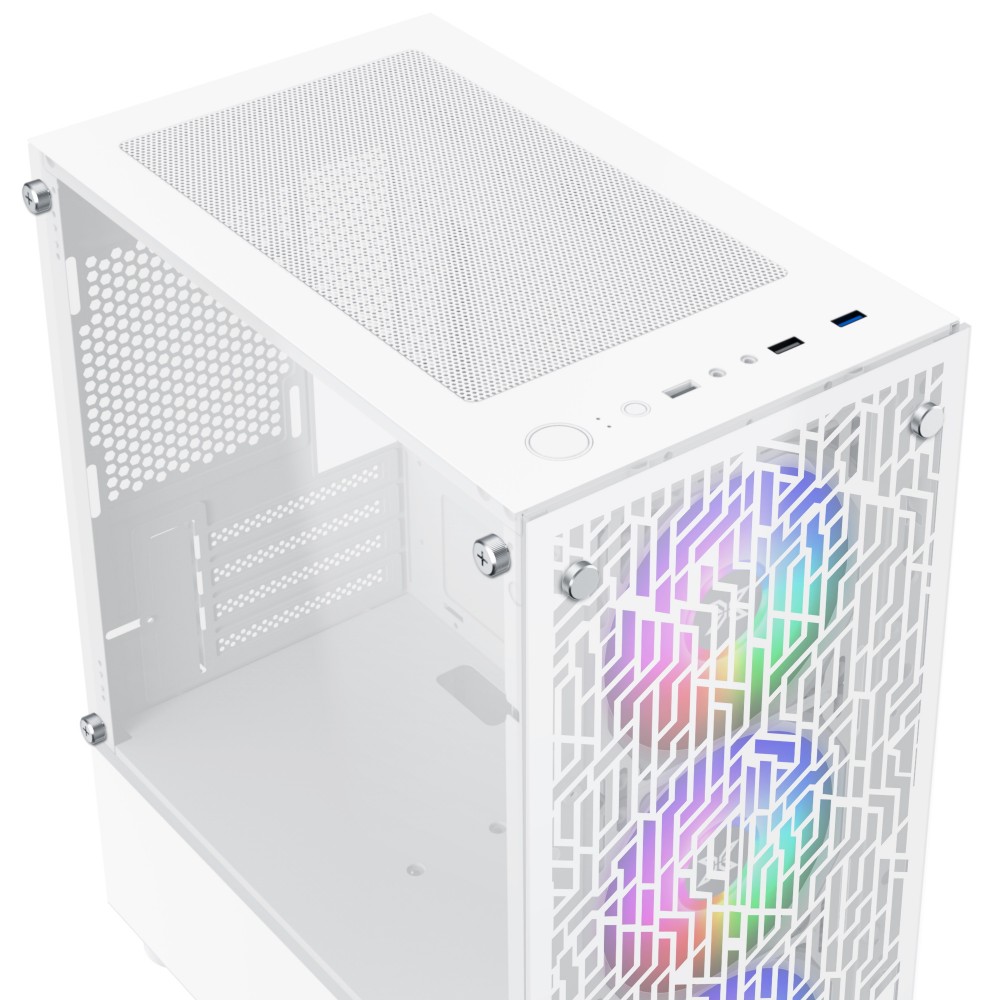 Case XIGMATEK NYX 3F RGB White