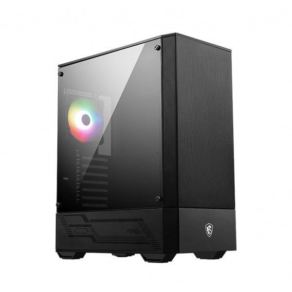 Case MSI MAG FORGE 110R (Mid Tower/ Màu Đen/1 Fan Led RGB)