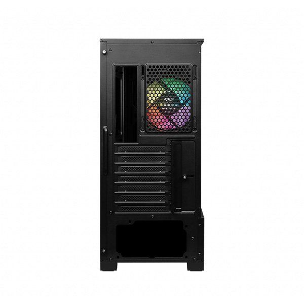 Case MSI MAG FORGE 110R (Mid Tower/ Màu Đen/1 Fan Led RGB)