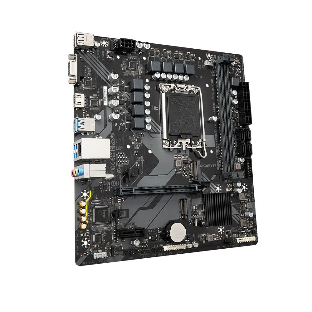 MAIN Gigabyte B760M D DDR4 (rev. 1.0) | Intel B760, Socket 1700, Micro ATX, 2 khe DDR4